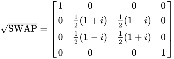 The iswap gate is an entangling swapping gate where the qubits obtain a phase of i if the state of the qubits is swapped. Quantum Logic Gate Wikipedia Republished Wiki 2