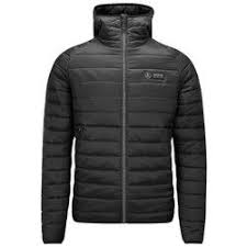 Mercedes Amg Petronas Lightweight Padded Jacket F1 Black Padded Jacket Padded Jacket Jackets