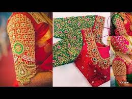 The major highlight of the maggam blouse is the detailed and neatly done basically, the new maggam work blouse designs have different varieties out of which zardosi work, thread work, aari work, mirror work are most popular. Maggam Work Blouse Designs Designer Blouses 2021 Youtube