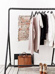 Every Stylish Girl Owns An Ikea Clothes Rack Here S Why Clothing Rack Wardrobe Open Closet