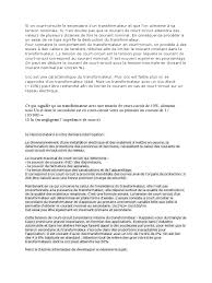 Besoin de vos lumières sur un point (justement). Ucc Transformateur Electrique Grandeur Physique