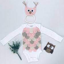 Baby Owl Outfit Halloween Costume Baby Clothes Baby Owl Etsy