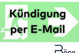 Wurde die kündigung nicht schriftlich übermittelt, beginnt auch keine kündigungsfrist. Wirksam Per E Mail Kundigen Ohne Wenn Und Aber Rechtsanwalt Dr Matthias Bose