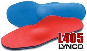 L405 Lynco Sport Orthotic Arch Support Insoles Mens 7 By