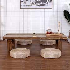 Showing results for japanese coffee table. Japanese Style Wood Side Table Modern Home Bedroom Coffee Table Floor Tatami Easy To Assemble Long Table Shopee Singapore
