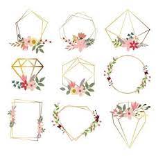 Flower Png Images Download 160000 Flower Png Resources With Transparent Background Geometric Nature Wreath Illustration Flower Png Images