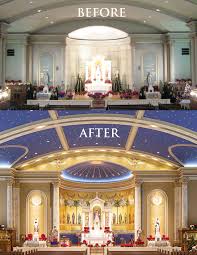 Peter academy by making a donation to. St Peter Catholic Church Omaha Nebraska Decorative Painting Design Murals Old Catholic Church Church Interior Design Church Design Architecture