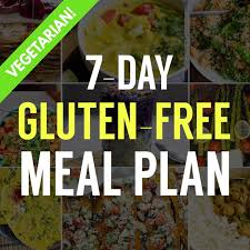 7 Day Gluten Free Vegetarian Meal Plan Free To Download