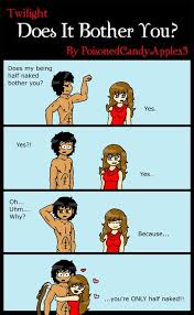 Jacob And Bella Twilight Funny Saga Comic Jacob And Bella