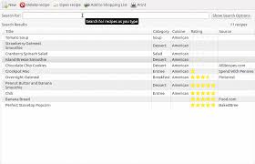 Recipe Database With Shopping List Generator Software Recommendations Stack Exchange