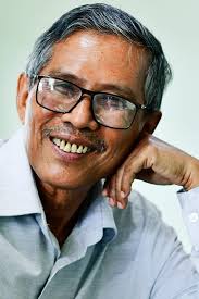 Satis Sthapit in 1990s Newaz. Photo by Rupesh Shakya Post credit: Satish  Sthapit