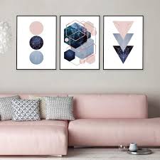 Printable Navy Rose Gold Wall Art Set Of 3 Prints Bedroom Blush Pink Navy Rose Gold Blush Rose Gold Wall Art Rose Gold Printables A2 Rose Gold Wall Art Gold Wall