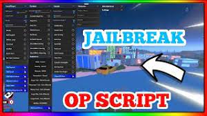 (unlimited money!) jailbreak robloxin today's video i review a brand new auto rob script for jailbreak! Jailbreak Hack Op Script Gui Roblox Jailbreak Script Youtube