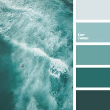 Bold turquoise shirts pair well with most neutrals, so compile an outfit of a turquoise shirt with camel or khaki trousers or slacks for something simple but chic. Dark Turquoise Color Palette Ideas