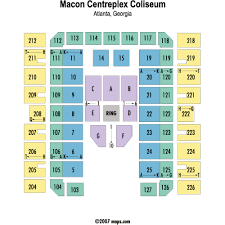 Macon Coliseum Seating Chart Related Keywords Suggestions