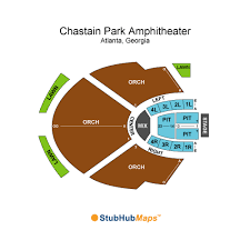 57 High Quality Chastain Park Amphitheatre Seating Map