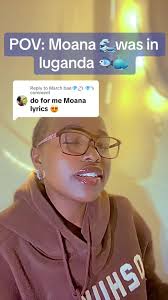 Replying to @March bae💎💍 💎 Moana🐳 going to meet Tefiti🌊.#disney  #uganda #howfarillgo #singing #luganda