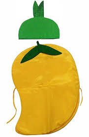 Fancy Steps Mango Fruit Vegetables Fancy Dress Costume For Kids