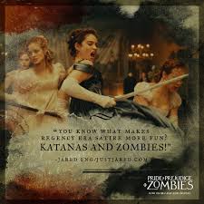 And shooting is the operative word: Pride Prejudice Zombies Home Facebook
