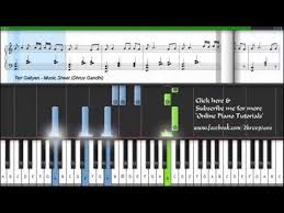 Teri Galiyan Ek Villain Piano Tutorial Music Sheet Midi Dhruv Gandhi Youtube Piano Tutorial Sheet Music Online Piano Lessons