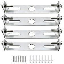 What is the price range for boxes & brackets? Kingyh 4 Pack Lighting Fixture Ceiling Plate Bracket 105mm Plate Earthed With Screws Suspension Ceiling Pendant Light Fitting For Home Office Ceiling Lamp Silver Buy Online In Bahamas At Bahamas Desertcart Com Productid