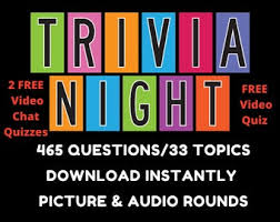 From tricky riddles to u.s. Trivia Night Etsy
