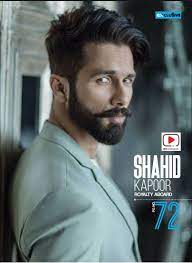 Super Hot Stylish Shahidkapoor Featuring Cover Of Exhibitmagazine November 2017 Mens Hairstyles With Beard Beard Styles For Men Beard Styles