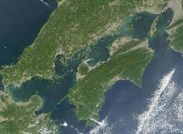 This map is made from an imported map of the kiso river near nagoya, japan. The Seto Inland Sea Japan Experience