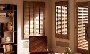 A luxurious look can also be found in faux wood blinds, a durable and more affordable alternative to real wood options that feature the realistic wood. Wooden Shutters Custom Wood Shutters Steve S Blinds Wallpaper
