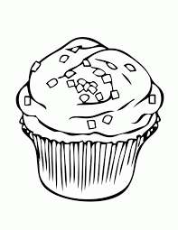 The images are large, with designs ranging from the simple to the intricate. Cupcake Coloring Page Coloring Home