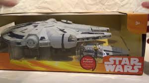 Hansolo millenniumfalcon scififantasy spaceship starwars starwarsfanart yt1300 hansolostarwars han_solo. Disney Store Solo A Star Wars Story Millennium Falcon Playset Unboxing Review Youtube