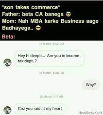 Khuda, kya yehi pyaar hai? Son Takes Commerce Hindibate Com
