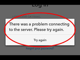 Saving is not possible at the moment. Fix There Was A Problem Connecting To The Server Please Try Again Snapchat Youtube