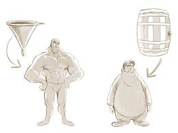 Here is another cartoon body drawing tutorial that might help you! How To Draw A Cartoon Body On Behance