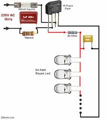 Image result for LED lamp circuit