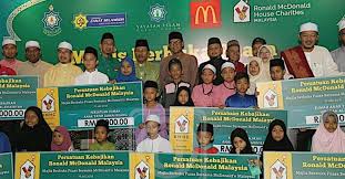 Meanwhile, the orphanage was vacated by one acre by mrs. Mcdonald S Malaysia Mcdonald S Rai 500 Anak Yatim Dan Asnaf Di Selangor