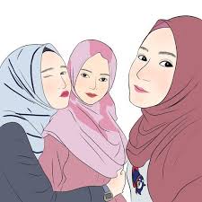 10 karakter cewek anime berkacamata yang paling manis. Foto Hijab Cantik Kartun