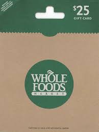 The available balance will be applied toward the purchase from gift cards must be used solely for the purchase of merchandise or services provided by whole foods market. Amazon Com Whole Foods Market 25 Gift Card Gift Cards