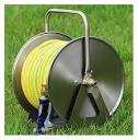 Amazon.com: Stainless Steel Garden Hose Reel,Heavy Duty Water Hose ...