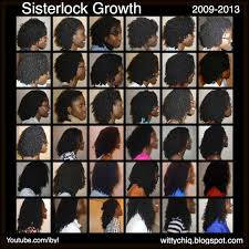 Sisterlock Growth 0 4 Years 2009 2013 Natural Hair Styles