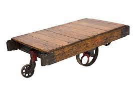 Antique factory cart coffee table. Factory Cart New Item Great Stuff By Paul Great Stuff By Paul
