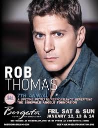 Happy to announce that the 7th Annual Sidewalk Angels Foundation benefit  shows are coming January 12-14, 2018 at Borgata Hotel Casino & Spa! Tour  club presale begins tomorrow at robthom.as/tour