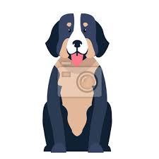 Maybe you would like to learn more about one of these? Cute St Bernard Hund Cartoon Flache Vektor Symbol Fototapete Fototapeten Gewidmet Treu Hunde Myloview De