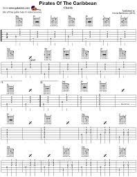 Pirates Of The Caribbean Guitar Chords 1 Guitar Chords Guitar Chords For Songs Guitar Tabs