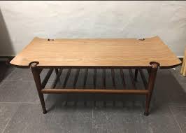 Never leave your couch again. Rare Vintage Retro Teak Coffee Table Furniture Home Living Furniture Tables Sets On Carousell