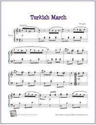Thanks for the sheet music finally could find good sheet music for turkish march very easy. Turkish March Free Sheet Music For Piano Piano Music Piano Sheet Music Sheet Music