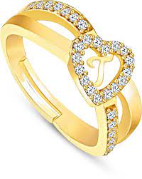 Download a free preview or high quality adobe illustrator ai, eps, pdf and high resolution jpeg versions. Kanak Jewels Valentine Love Letter T American Diamond Adjustable Heart Gold Initial Name Alphabet Ring For Women Girls Girlfriend Men Boys Couples Lovers Design Ring Brass Cubic Zirconia Gold Plated Ring Price