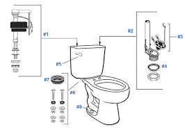 1980s mansfield toilets sinks plumbing ace supply co. Mansfield Alto Toilet Replacement Parts