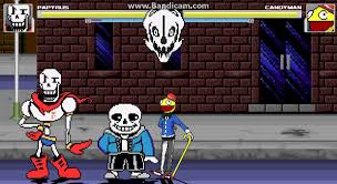 M U G E N Undertale Sans Assist For Papyrus Youtube