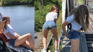 A caption over the photo reads: Young Hs Teens Comfortable With Their Bodies Creepshots